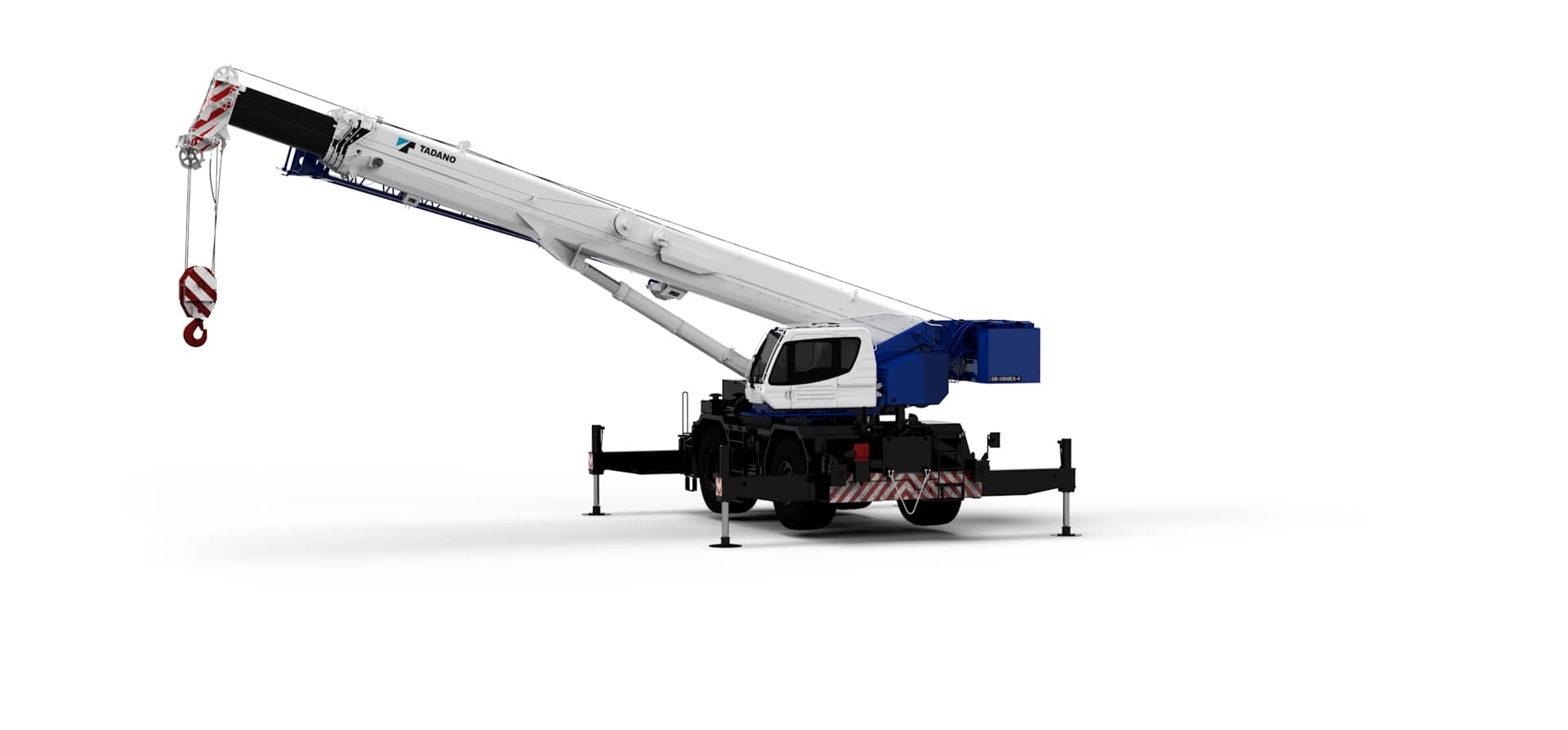 Короткобазний кран GR-1000ex-4