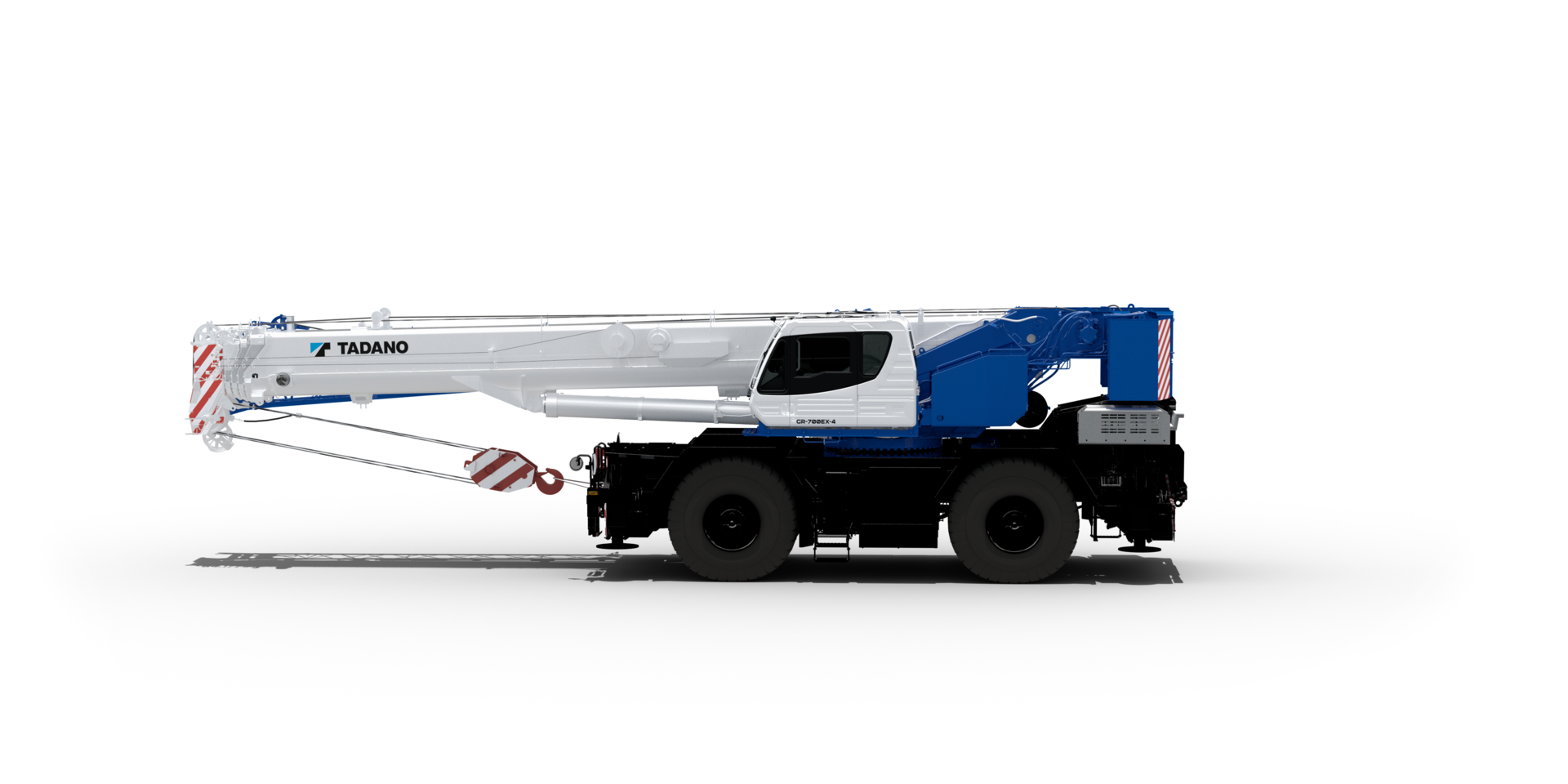 Короткобазний кран GR-700ex-4